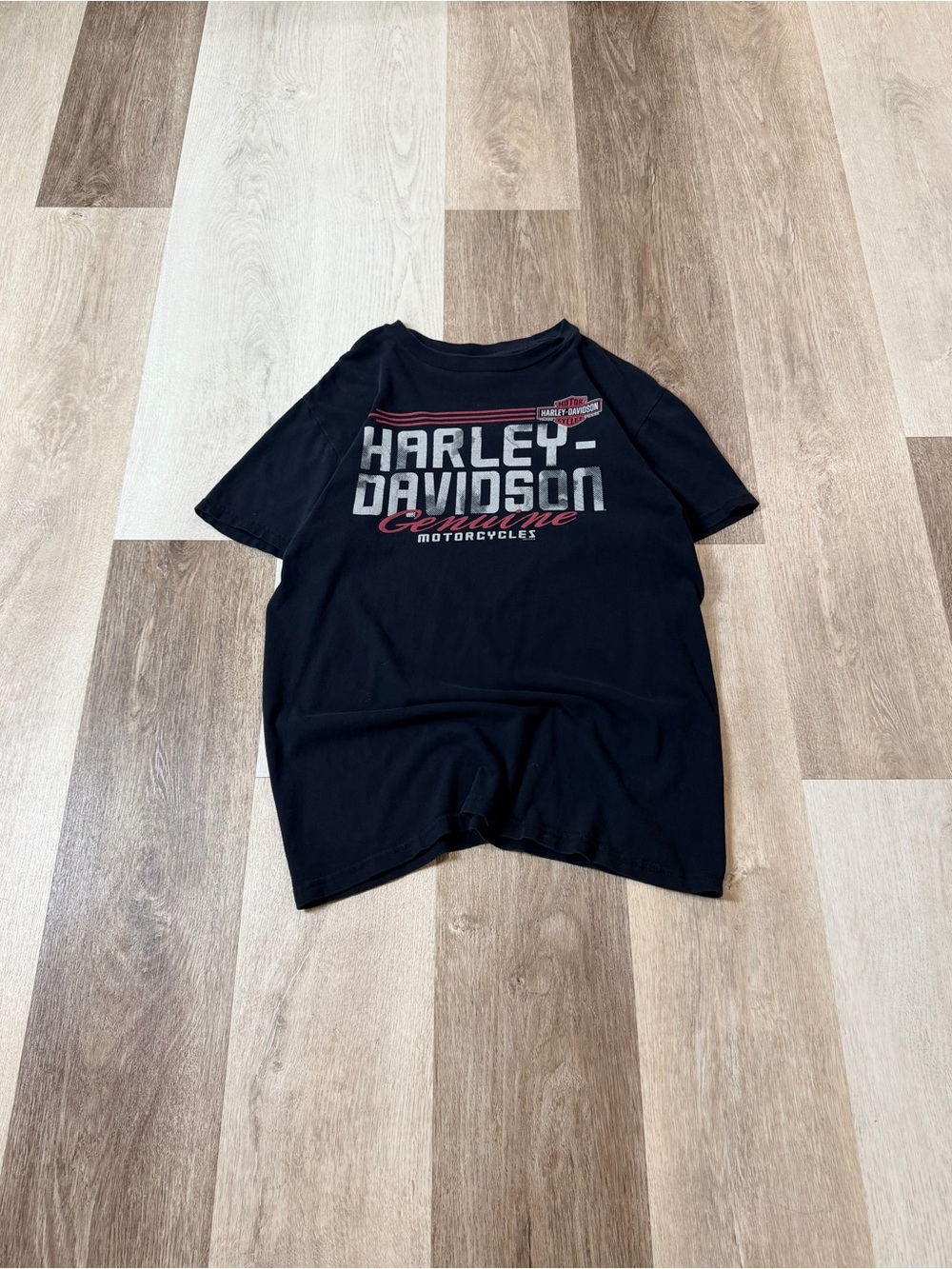 2000s Harley-Davidson Black Short Sleeve Logo Tee